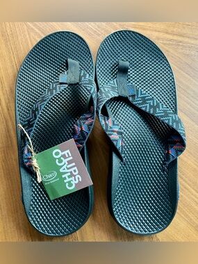 Size 8 Men’s Chaco Ecotread Flip Flops Shiver Navy